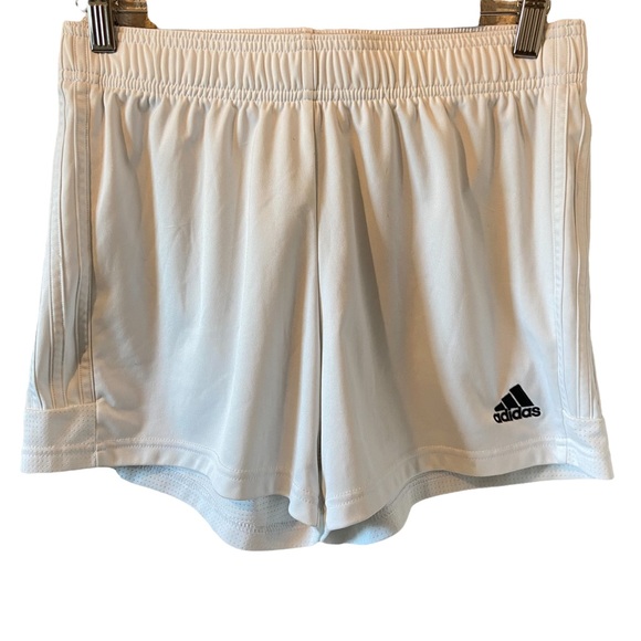 adidas Pants - Adidas White Athletic Shorts Size Medium 12-14